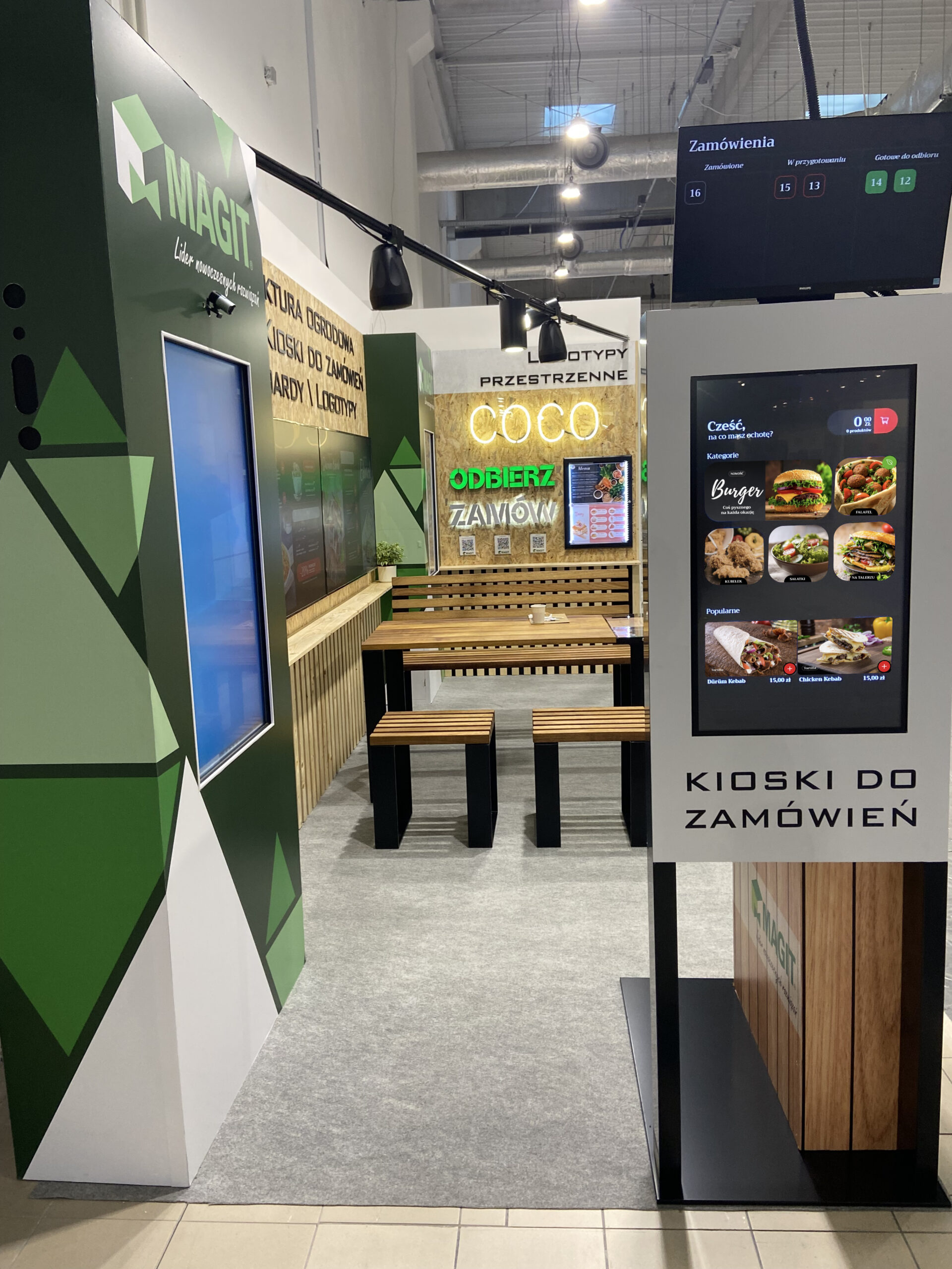 Kioski do składania zamówień